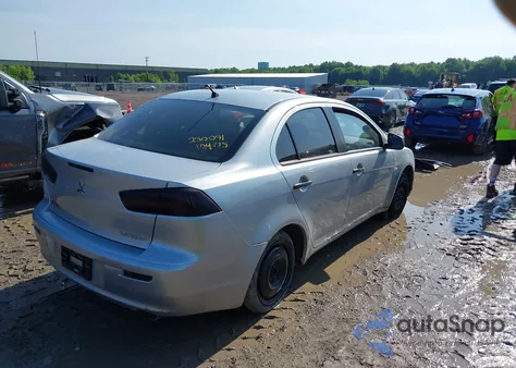 2009 Mitsubishi Lancer De из США, поврежденный, VIN JA3AU16U09U031035